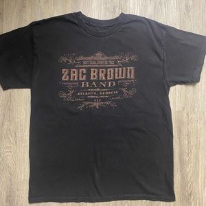 Zac brown band shirt - like new